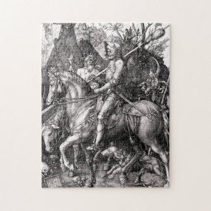 Puzzle La mort du chevalier de Durer et l'énigme du diab
