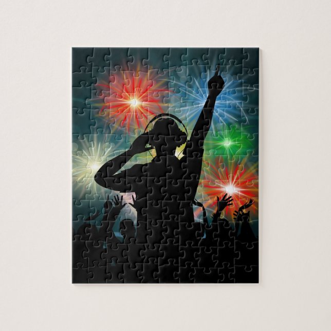 Puzzle La musique DJ déconcertent (Vertical)