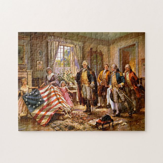 Puzzle "La Naissance De La Vieille Gloire" - Vers 1917 (Horizontal)