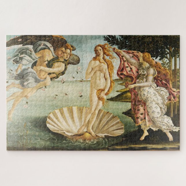Puzzle La naissance de Vénus : Renaissance de Sandro Bott (Horizontal)