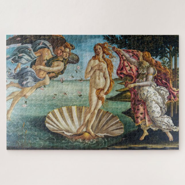 Puzzle La naissance de Vénus | Sandro Botticelli | (Horizontal)