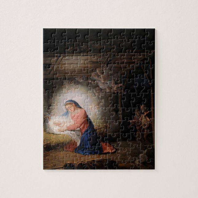 Puzzle La Nativité du Christ (par Vladimir Borovikovsky) (Vertical)