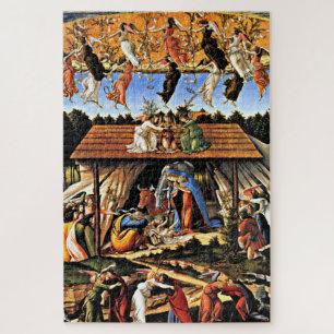 Puzzle La Nativité Mystique, la peinture d'art