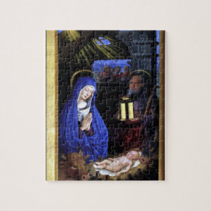 Puzzle La Nativité par Jean Bourdichon de France