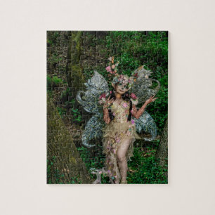 Puzzle La nature et les femmes en vêtements uniques