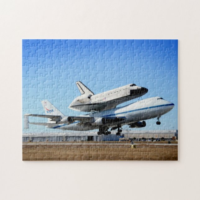 Puzzle La Navette Spatiale Roulant Piggyback (Horizontal)