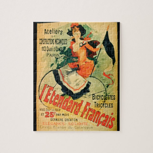 Puzzle "La norme française", publicité par affichage 'a (Vertical)