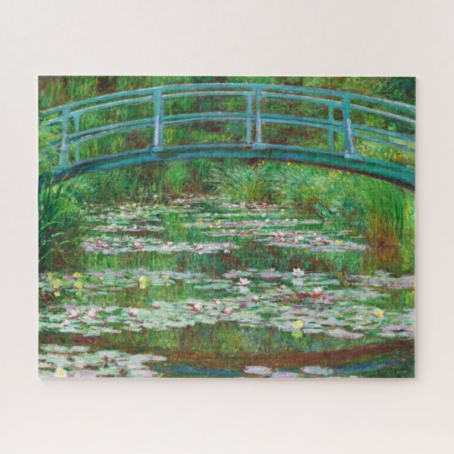 Puzzle La passerelle japonaise par Claude Monet (Horizontal)
