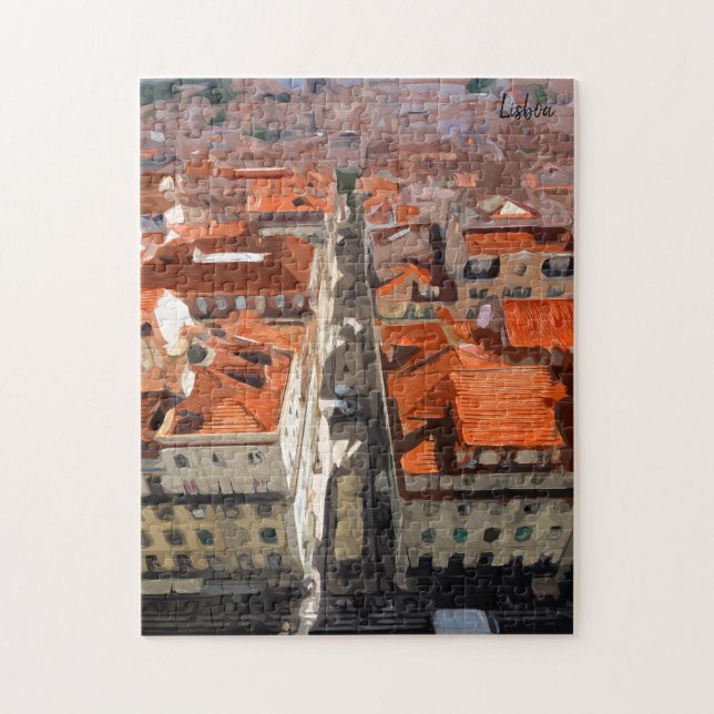 Puzzle La peinture Portugal-Lisbonne (Vertical)