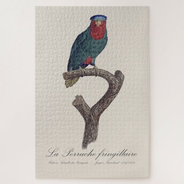 Puzzle La Perruche fringillaire (Vertical)