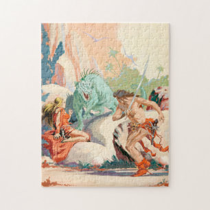 Puzzle La planète des dangers de Roy Krenkel