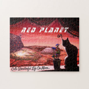 Puzzle La planète rouge ou la merveilleuse vie d'un chat 