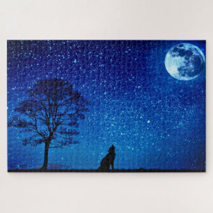 Puzzle La Pleine lune du loup