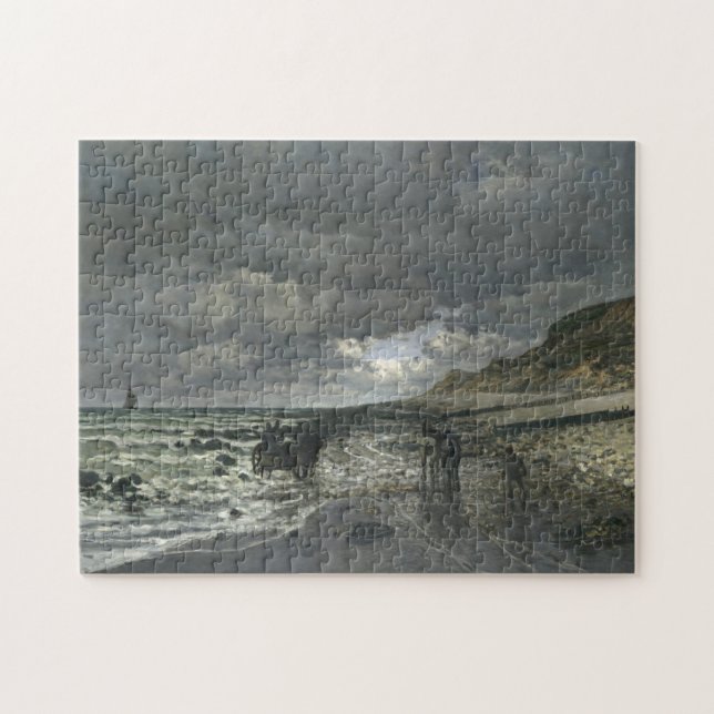 Puzzle La Pointe de la Hève Basse Tide Monet Beaux Arts (Horizontal)