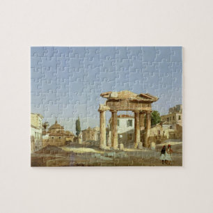 Puzzle La porte de l'agora à Athènes, 1843