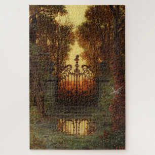 Puzzle La porte du château (par Ferdinand Knab)