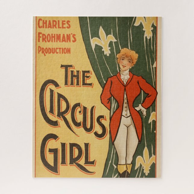Puzzle La production de Charles Frohman, La fille de cirq (Vertical)