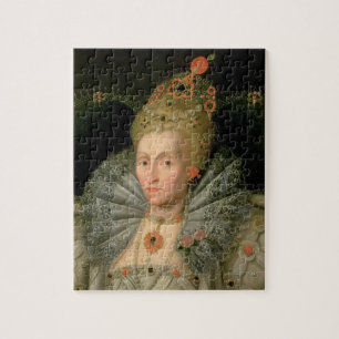 Puzzle La Reine Elizabeth I (portrait de longueur de