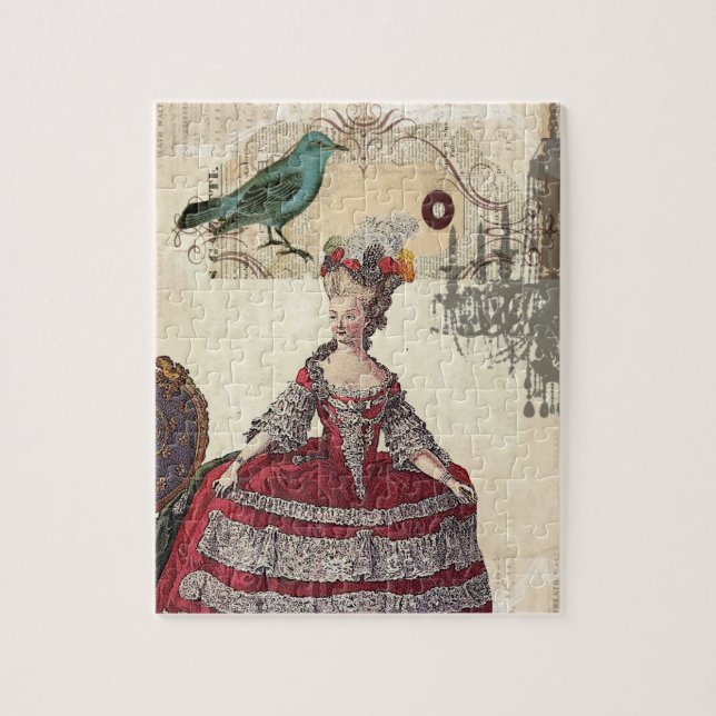 Puzzle La Reine française Marie Antoinette de lustre de (Vertical)