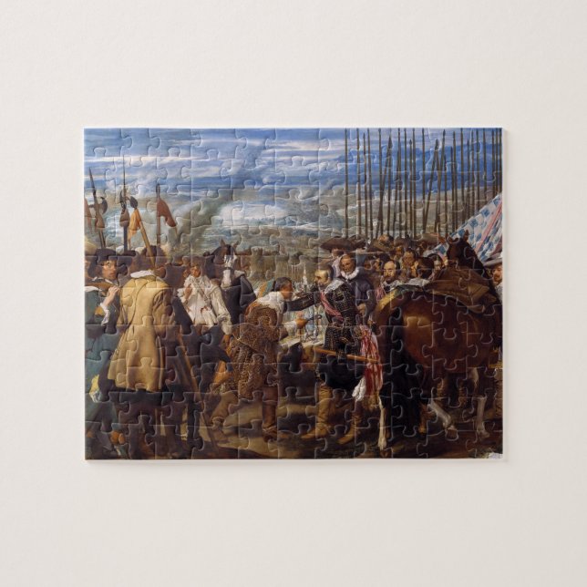 Puzzle La renonciation de Breda ou des Lances par Velázqu (Horizontal)