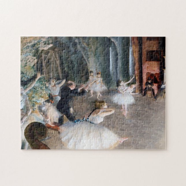 Puzzle La répétition sur scène, Edgar Degas (Horizontal)
