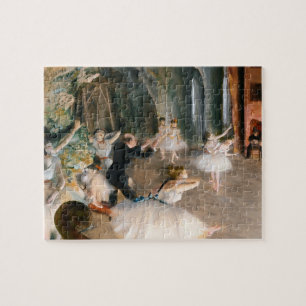 Puzzle La répétition sur scène par Edgar Degas