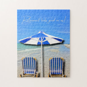 Puzzle La retraite nous va si bien ! Plage de l'île de Sa
