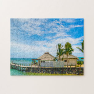Puzzle La Scène De Plage Aux Samoa Américaines.
