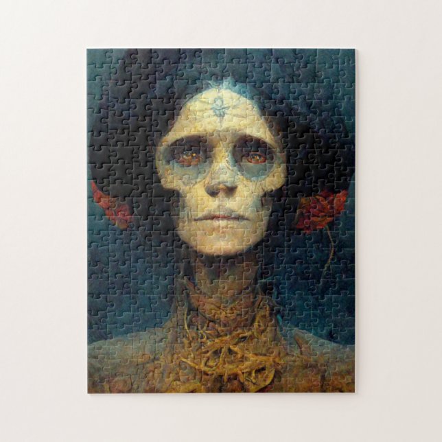 Puzzle La Sci-Fi de l'Imaginaire de la Lady Gaunt (Vertical)
