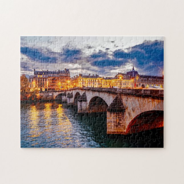 Puzzle La Seine Paris. (Horizontal)