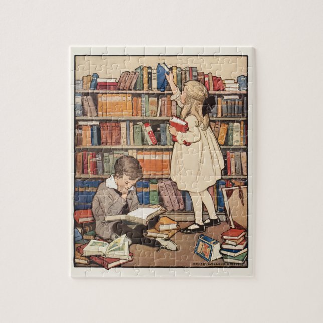 Puzzle La semaine du livre pour enfants par Jessie Willco (Vertical)