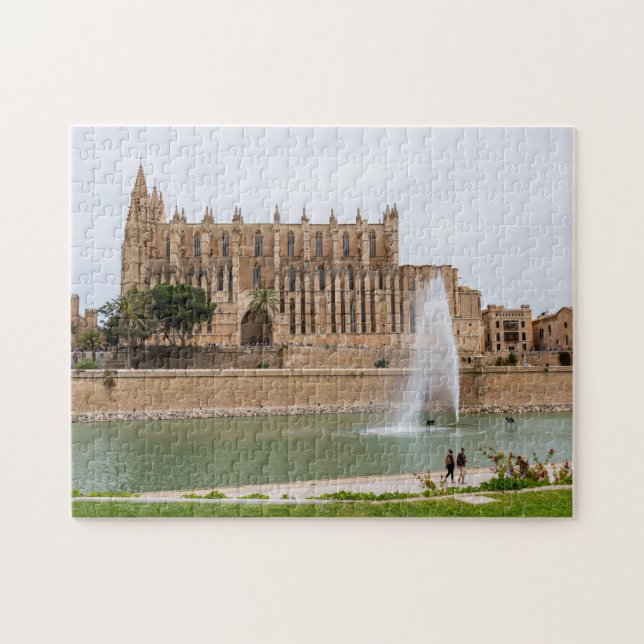 Puzzle La Seu, Cathédrale de Palma de Majorque - Espagne (Horizontal)