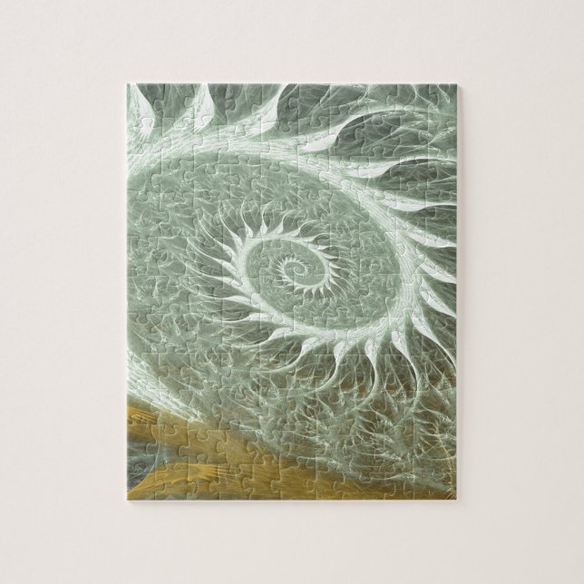 Puzzle La spirale cosmique - spirale d'or de la géométrie (Vertical)