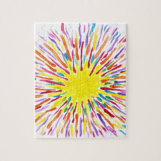 Puzzle La sucrerie arrose l'artiste d'autisme (Vertical)