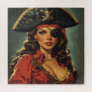 Puzzle La tentatrice pirate écarlate