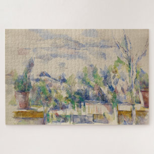Puzzle La terrasse du jardin aux Lauves, Cézanne