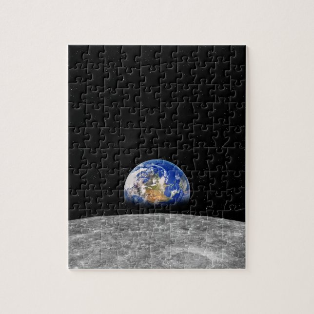 Puzzle La Terre se lève sur la Lune (Vertical)