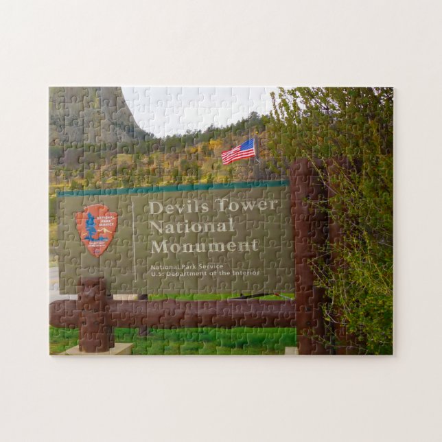 Puzzle La Tour du Diable Wyoming. (Horizontal)