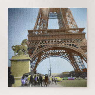 Puzzle La Tour Eiffel, comme vous ne l'avez jamais vue au