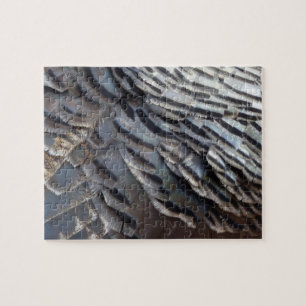 Puzzle La Turquie sauvage plumes II Design Abstrait de la