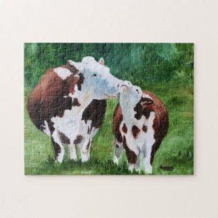 Puzzle La vache lèchent