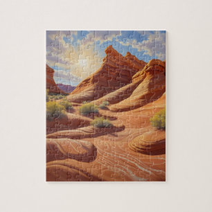 Puzzle La vague de l'Arizona à Coyote Buttes