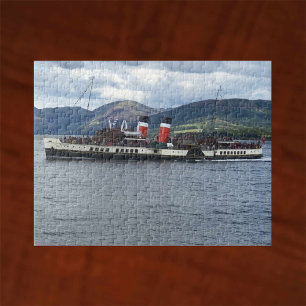 Puzzle La vapeur Waverley Paddle au large de l'Écosse