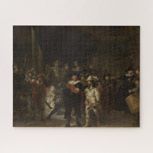 Puzzle La Veille de la nuit - Rembrandt