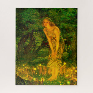 Puzzle La veille du milieu de l'été - Le monde magique de