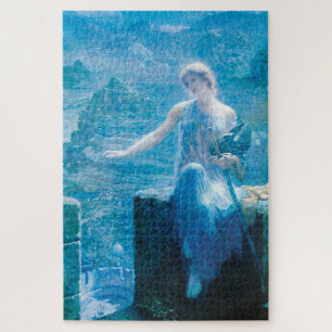 Puzzle La veillée de Valkyrie par Edward Robert Hughes