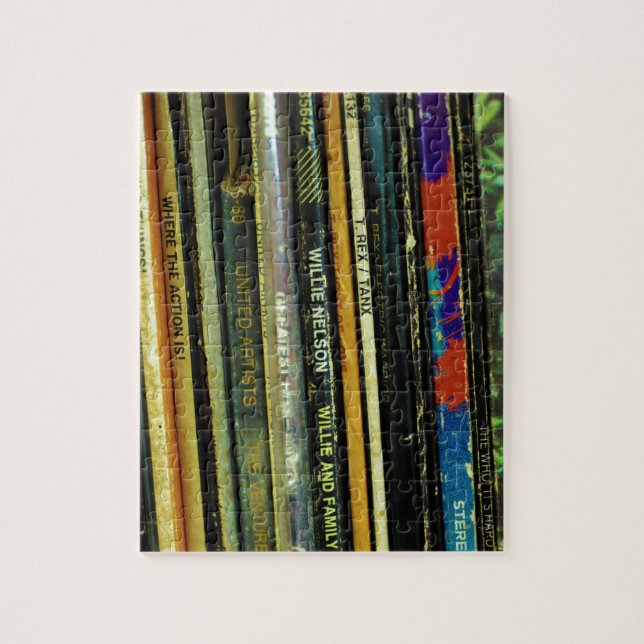 Puzzle La vie 1 de vinyle (Vertical)