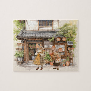 Puzzle La vie dans la série Mice Town