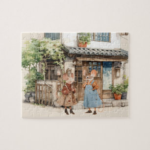 Puzzle La vie dans la série Mice Town
