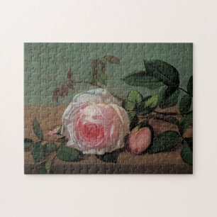 Puzzle La vie des fleurs sur une haie